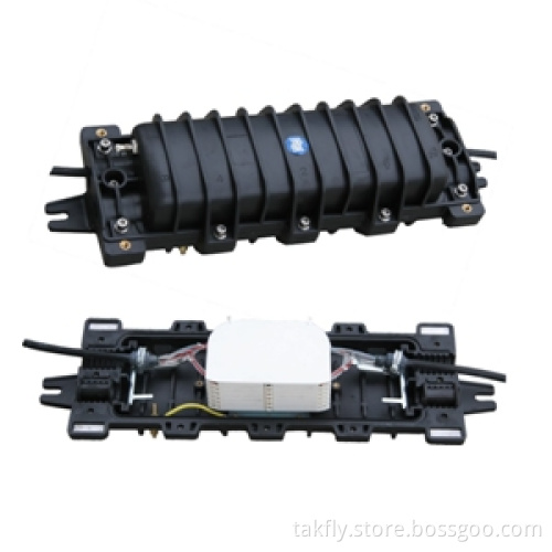 144cores Horizontal Waterproof Fiber Optic/Joint Box/Splice Closure